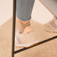 Sportliche N'GO Sneaker – Hoi An Mesh Design in Lavendelviolett und Pfirsichrot