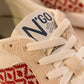 Leichter N'GO Sneaker Hoi An – Burgunderrot mit blauen Details und fair produziert