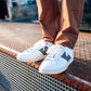 Ho Tay Classic in Schwarz – vegane Sneaker mit traditionellem vietnamesischem Handwerksmuster.