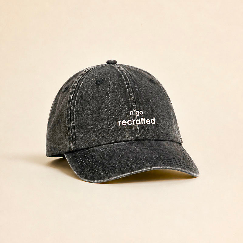 UNISEX-CAP RECRAFTED SCHWARZ