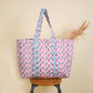 BEDRUCKTER BAUMWOLL-SHOPPER
