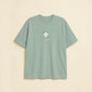 HERREN-T-SHIRT RECRAFTED MANDELGRÜN