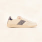 Weiße vegane Sneaker mit pinkem Akzent – N'go Saigon Classique 24 x Stade Français Paris