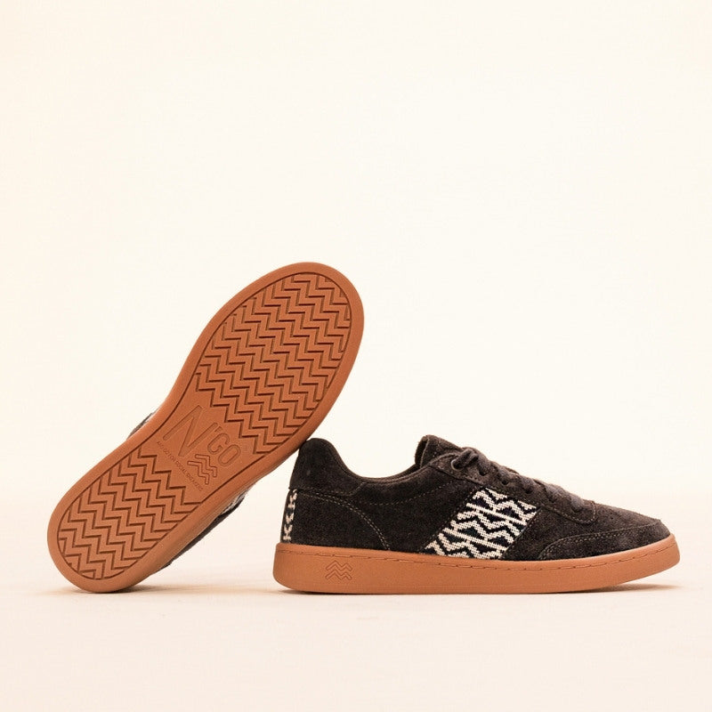 Fair produzierte N'GO Schuhe – Modell Saigon Suede 24 in tiefem Marineblau
