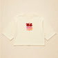 DAMEN-T-SHIRT REFRESHED OFF-WHITE